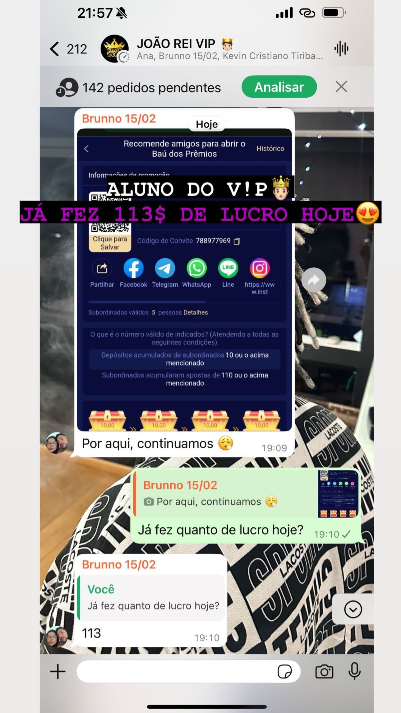 Depoimento de aluno 2