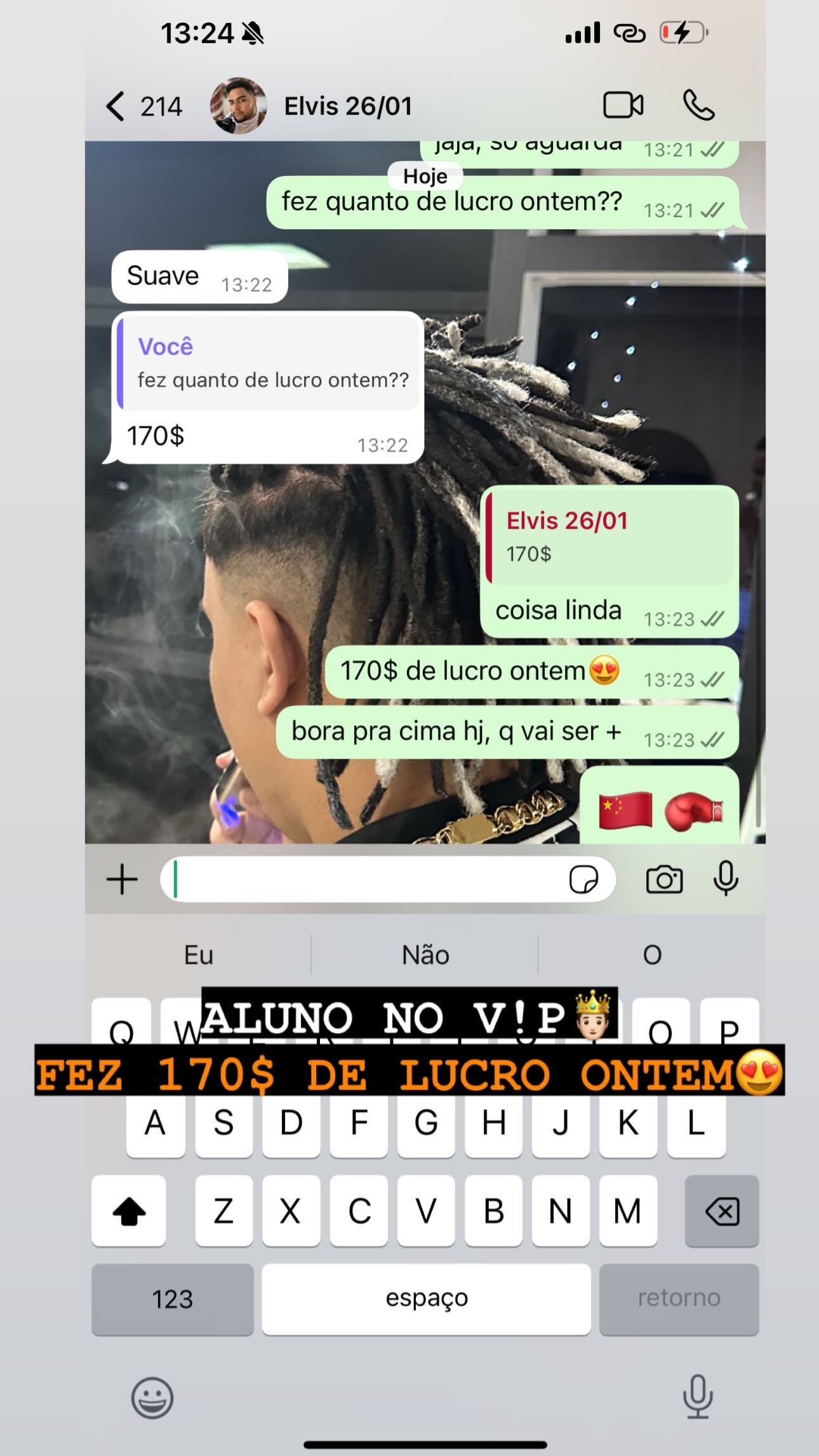 Depoimento de aluno 4